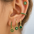 Emerald Royale Ear Stack - Mismatch