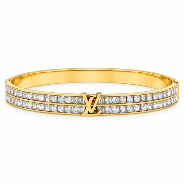 LV Double line Diamond kada