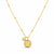 Minimalist gemstone Necklace