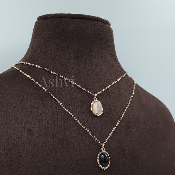 Oval Charm Necklace