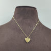Puffed Heart Necklace