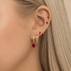 Ruby Radiance Ear Stack - Mismatch