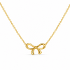 Spark bow Necklace