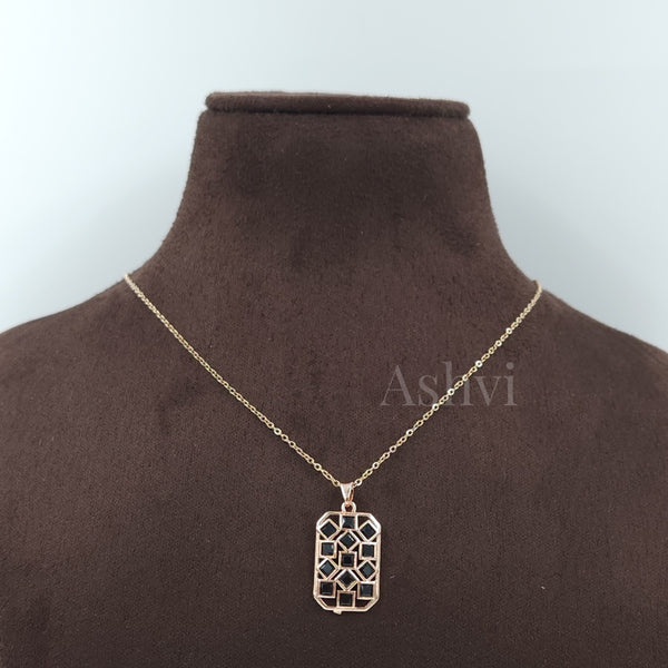 Vintage Geometric Necklace