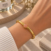 Vintage moonstone kada