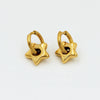 Twinkle Star Hoops