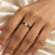 Aadhya Radiant Solitaire Mangalsutra Ring