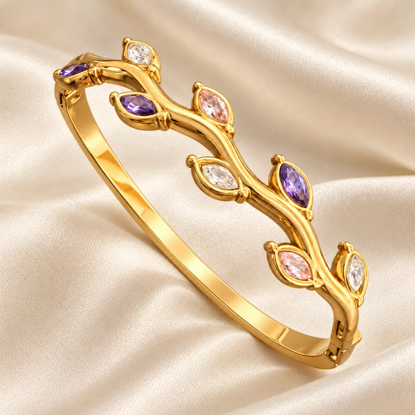 Amara Multicolor Leaf Kada