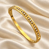 Aurelia Crystal Arc Gold Kada
