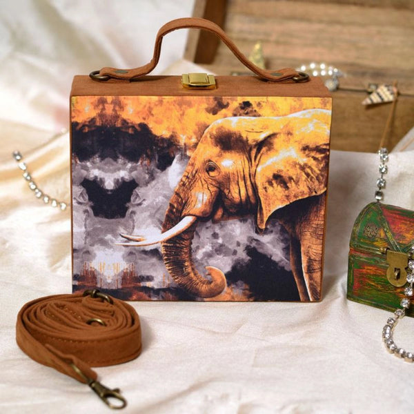 Majestic Elephant Clutch