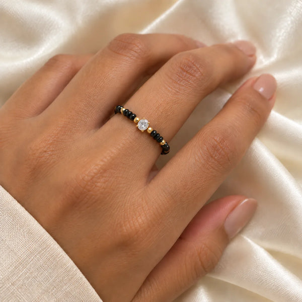 Eira Solitaire Mangalsutra Ring