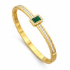 Emerald Elegance Crystal Kada