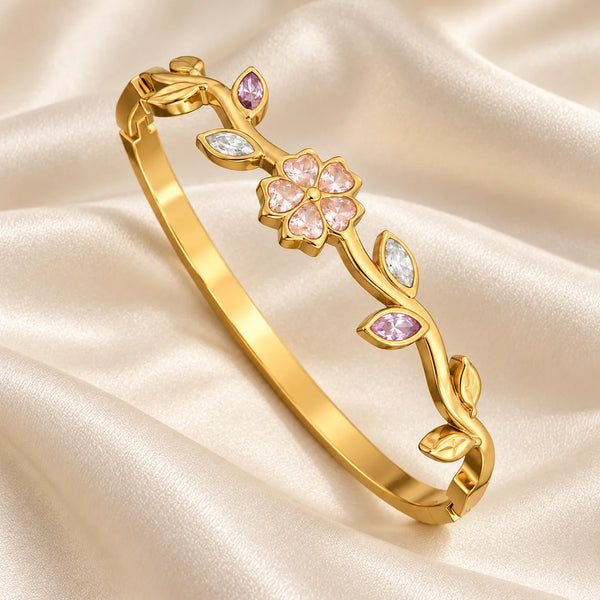 Fleur Bloom Crystal Kada