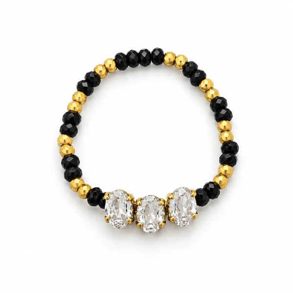 Ishani Oval Sparkle Mangalsutra Ring