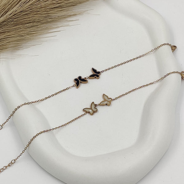 Shell Butterfly Bracelet