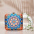 Mandala Printed Square Clutch