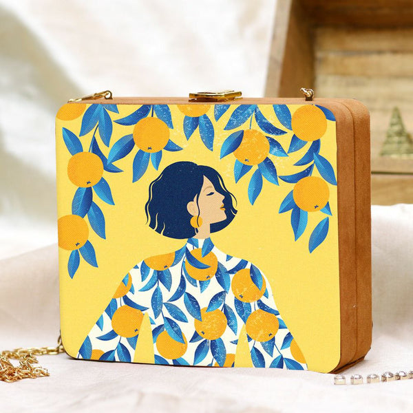 Girl Portrait Clutch