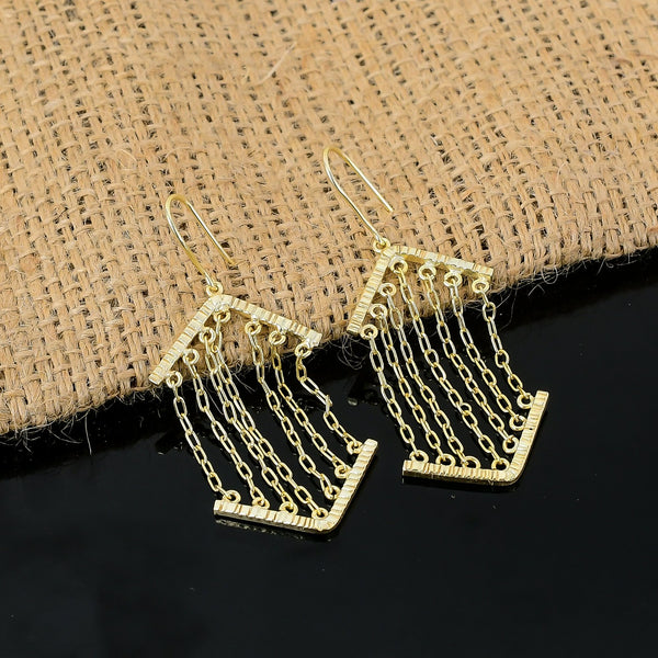 Dangling Tassel Earrings