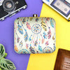 Green Dream Catcher Print Clutch