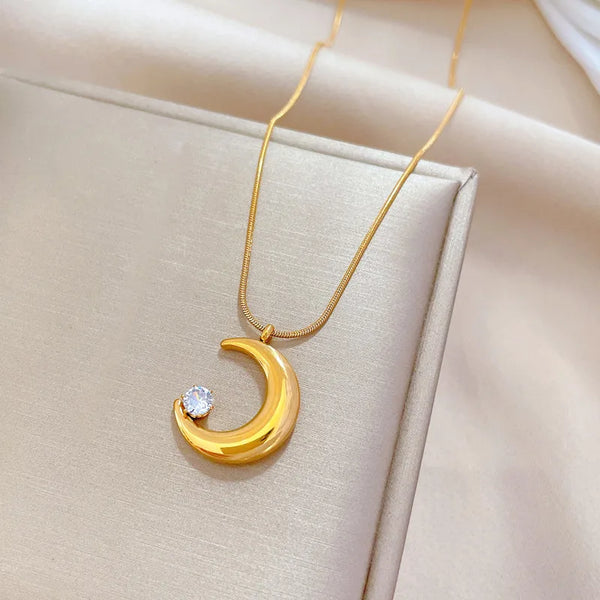 Moonlit Spark Necklace