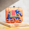 Elephant Print Clutch