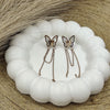 Dangling Butterfly Earrings