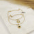 Sun Wire Charm Bracelet