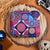 Mandala Box Print Clutch