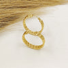 Three Line TwistedHoops Earrings