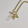 Bow Multi Charms Necklace