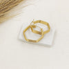 Triple Layer line Hoops Earrings
