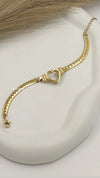 Hollow Heart Bracelet