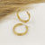 Three Line TwistedHoops Earrings