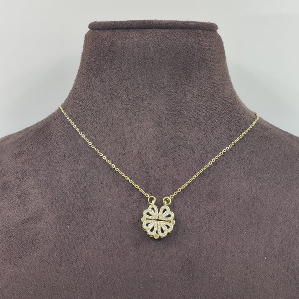 Heart Clover Necklace