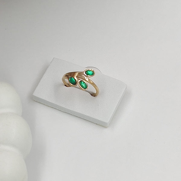 Green Stone Ring