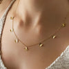 Dangling Butterfly Tanmaniya Necklace