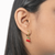 Cherry leaf Earrings