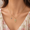 Hanging Hamsa Necklace