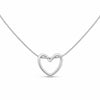 Hollow Heart Pendant Necklace
