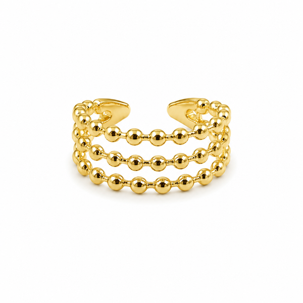3 layred Dotted Ring