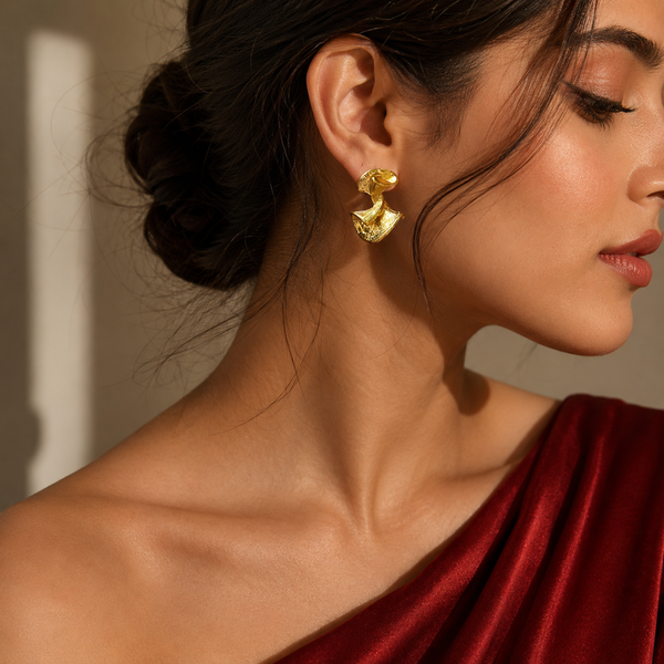 Twisted Stud Earrings