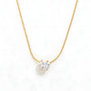 Heart Baby Diamond Necklace