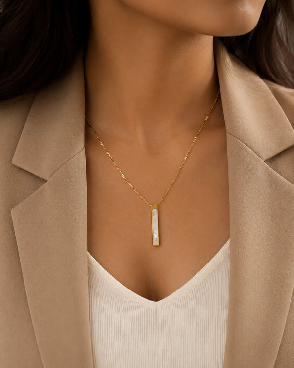 Shell Bar Necklace