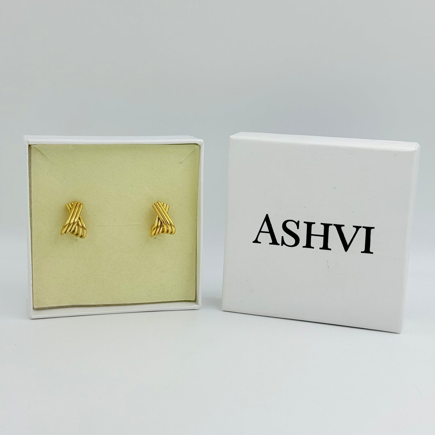 Cross Stud Earrings