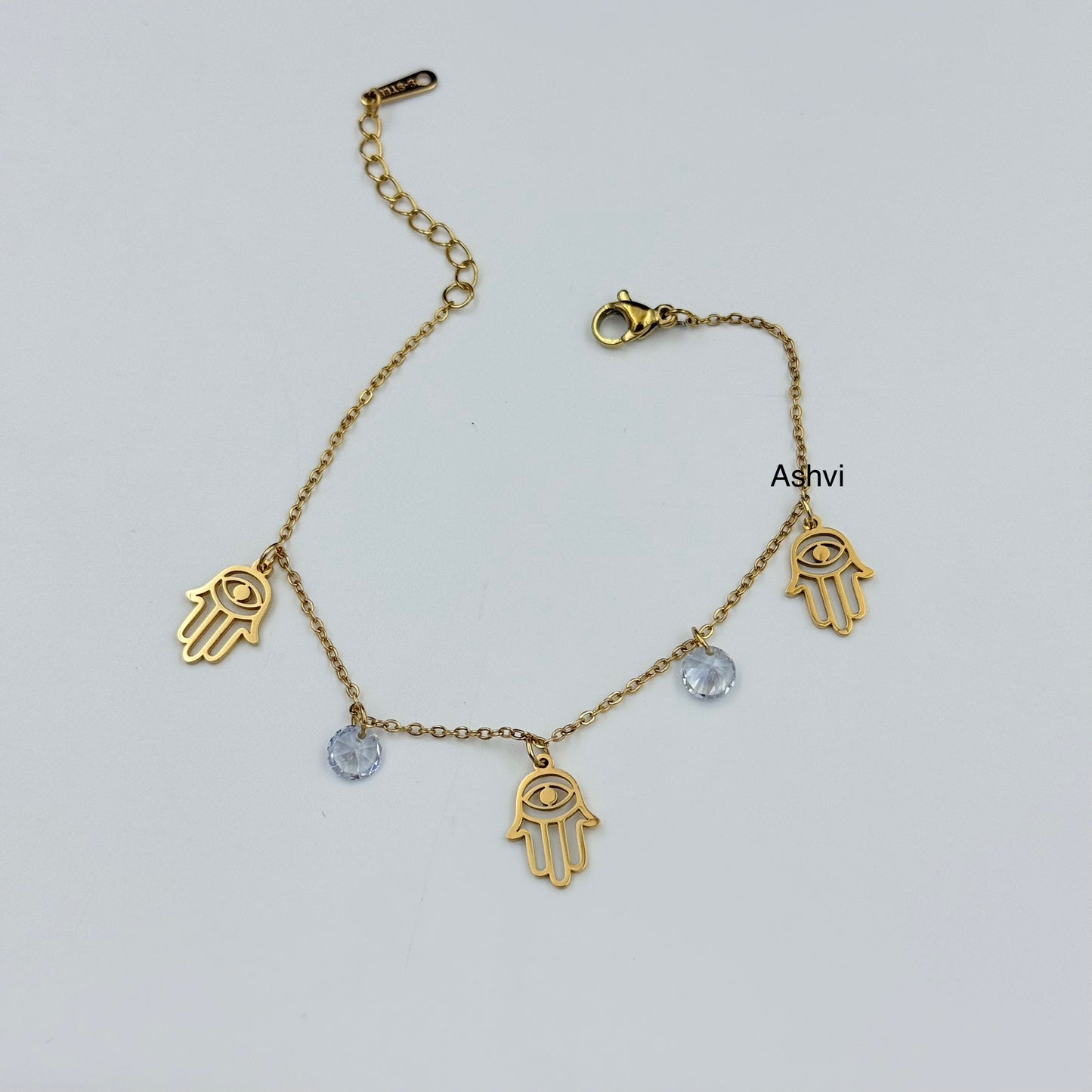 Dangling Hamsa Bracelet