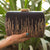 Gold Print Rectangular Shape Clutch