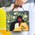 Indian Lady Printed Suitcase Style Clutch