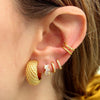 Golden Weave Ear Stack - Mismatch