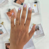 Tiny line ring