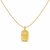 Rose Stamp Necklace